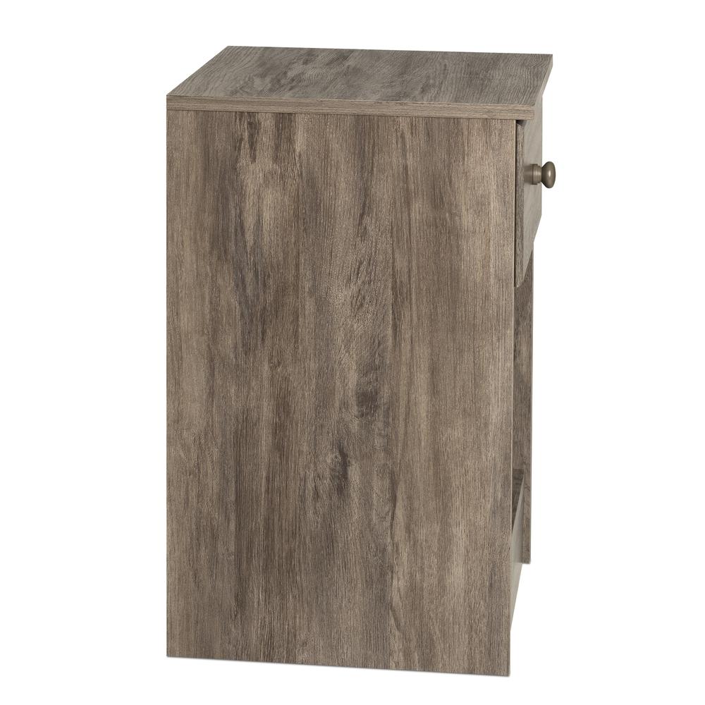 Astrid Tall 1-Drawer Nightstand, Drifted Gray. Picture 4