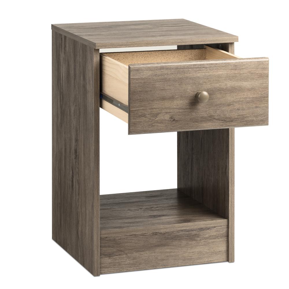 Astrid Tall 1-Drawer Nightstand, Drifted Gray. Picture 5