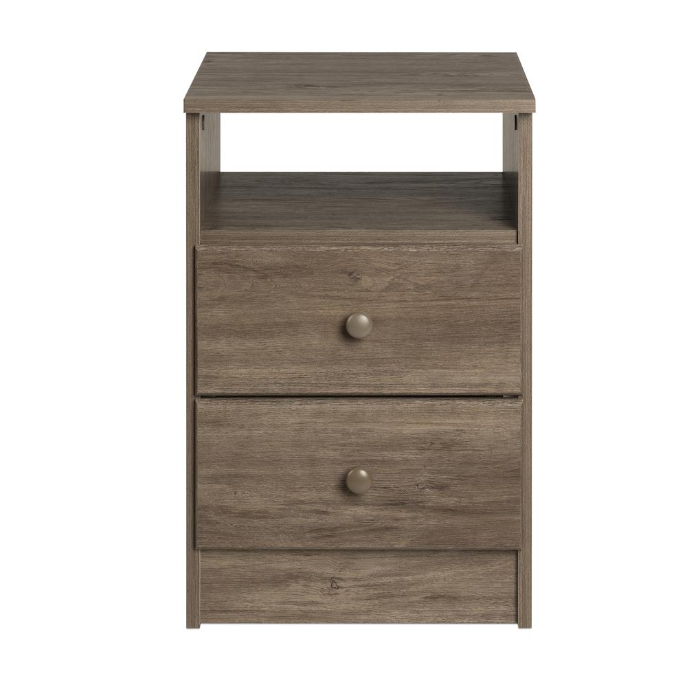 Astrid 2-Drawer Nightstand, Drifted Gray. Picture 2