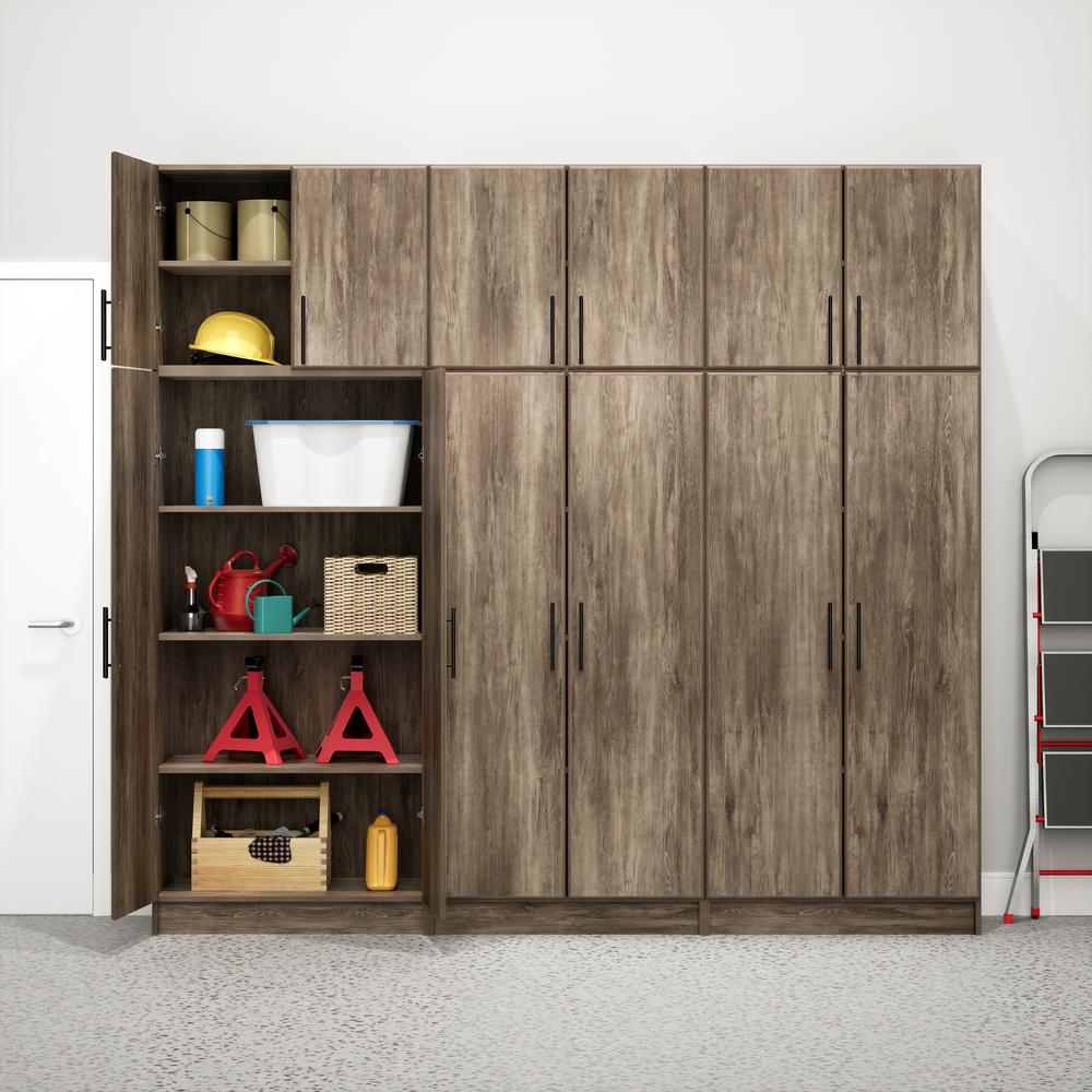 Elite 32 inch Wardrobe Cabinet, Gray. Picture 39