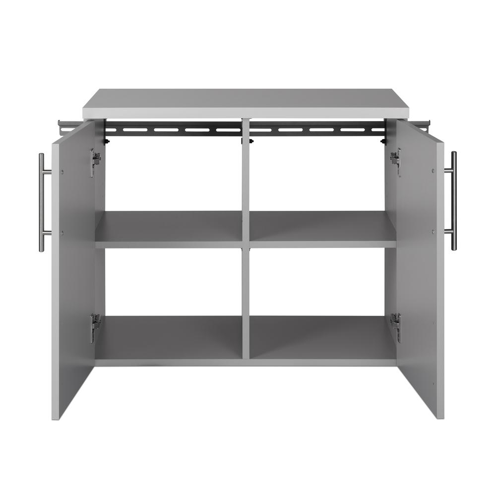 HangUps Base Storage Cabinet, Light Gray. Picture 4
