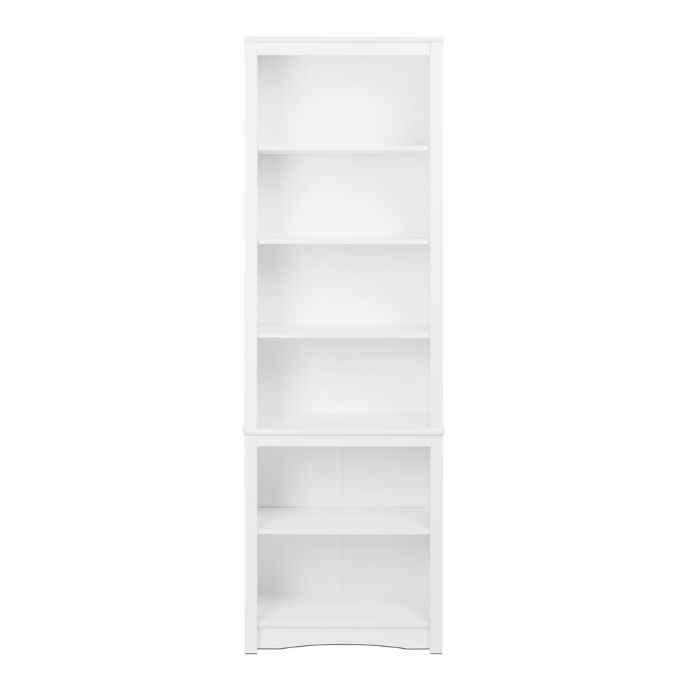 Tall Bookcase, White. Picture 3