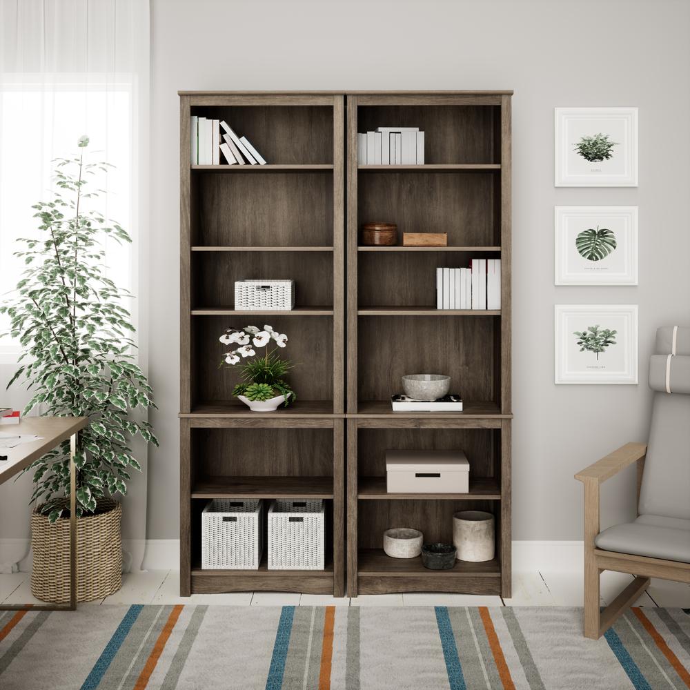 Tall Bookcase, Drifted Gray. Picture 15