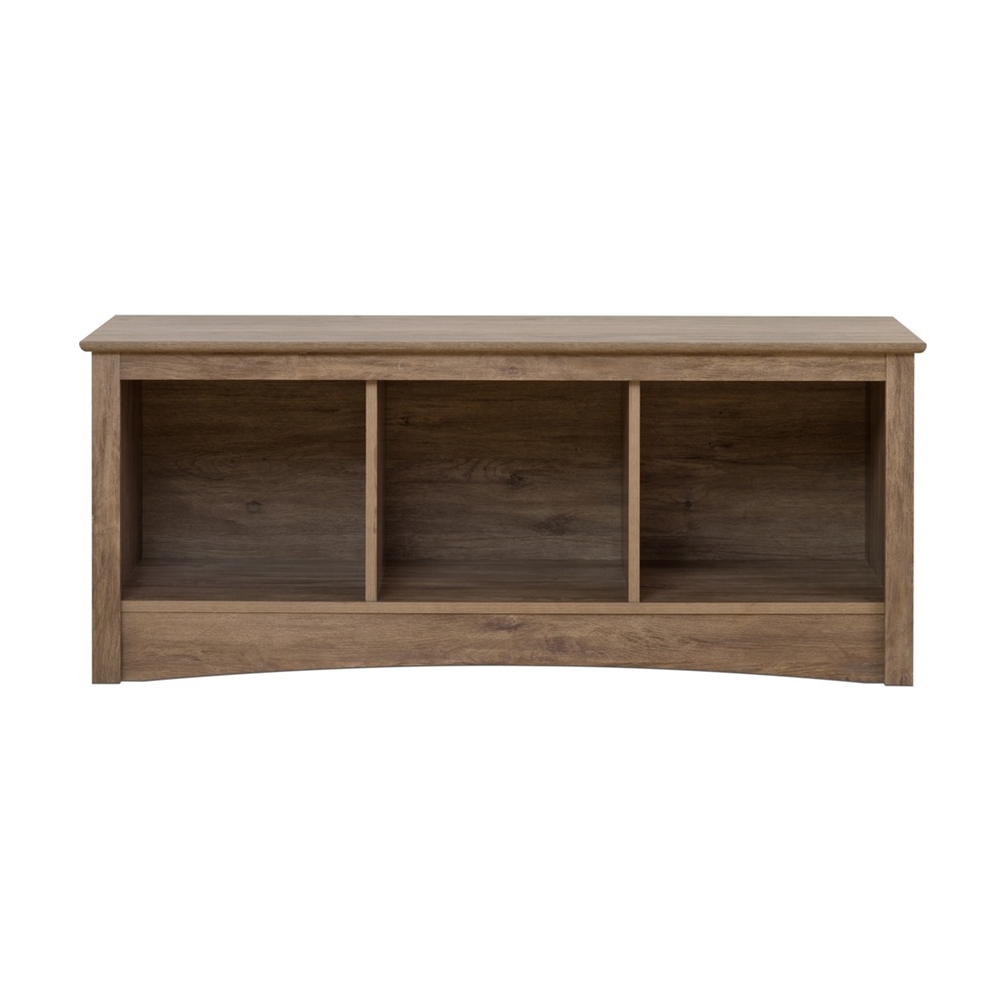 Cubby Bench, Drifted Gray. Picture 4