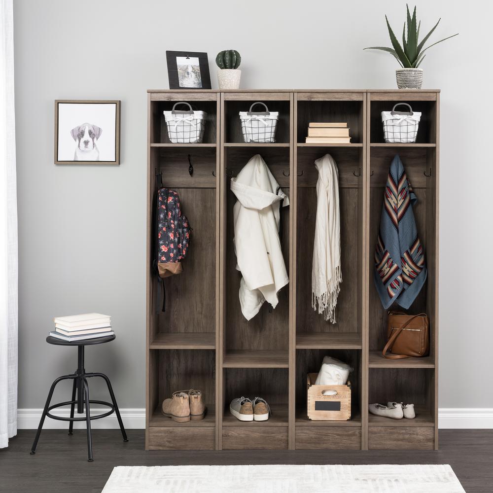Narrow Entryway Organizer, Drifted Gray. Picture 9