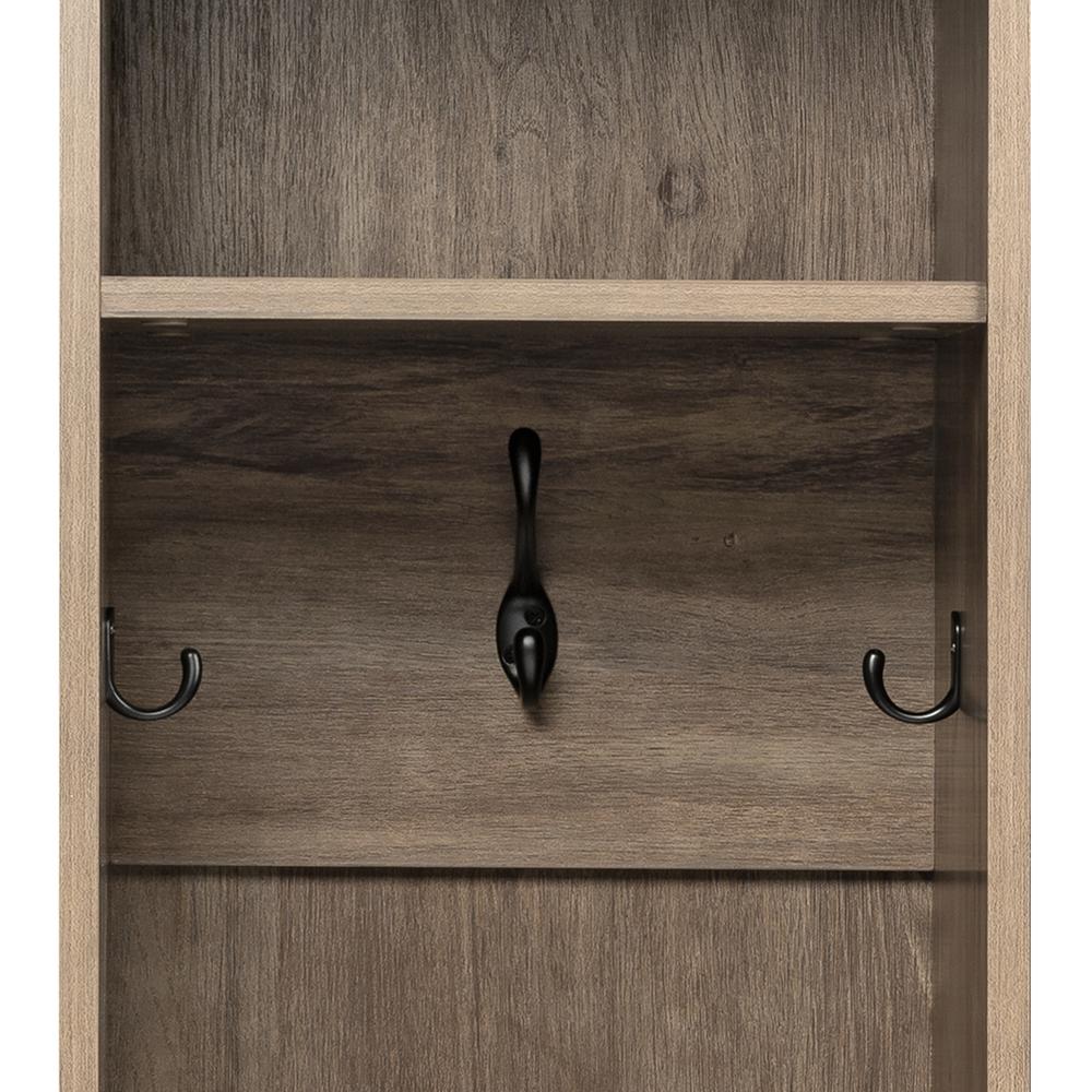 Narrow Entryway Organizer, Drifted Gray. Picture 18