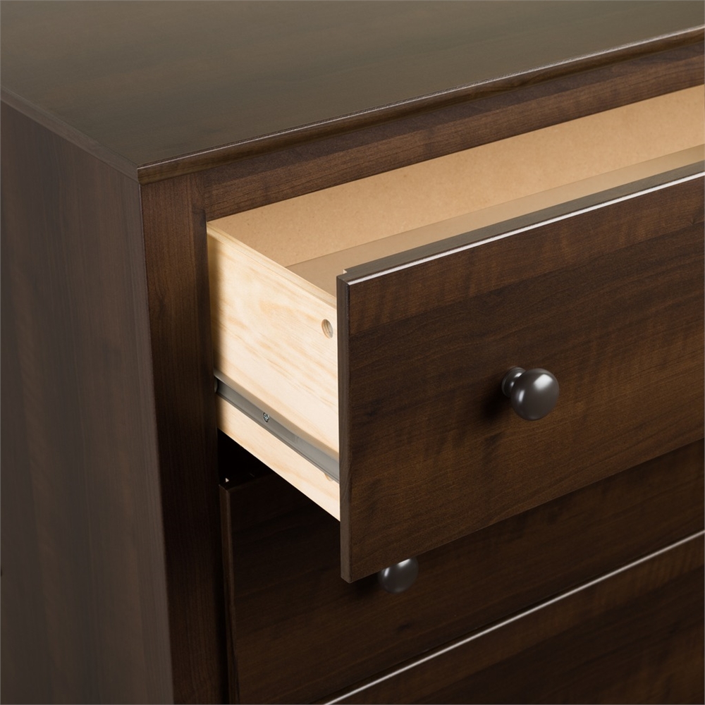 Fremont 1-drawer Tall Nightstand, Espresso. Picture 4
