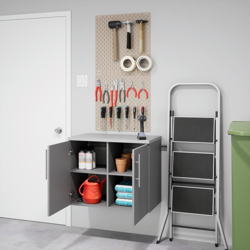 HangUps Base Storage Cabinet, Light Gray. Picture 12