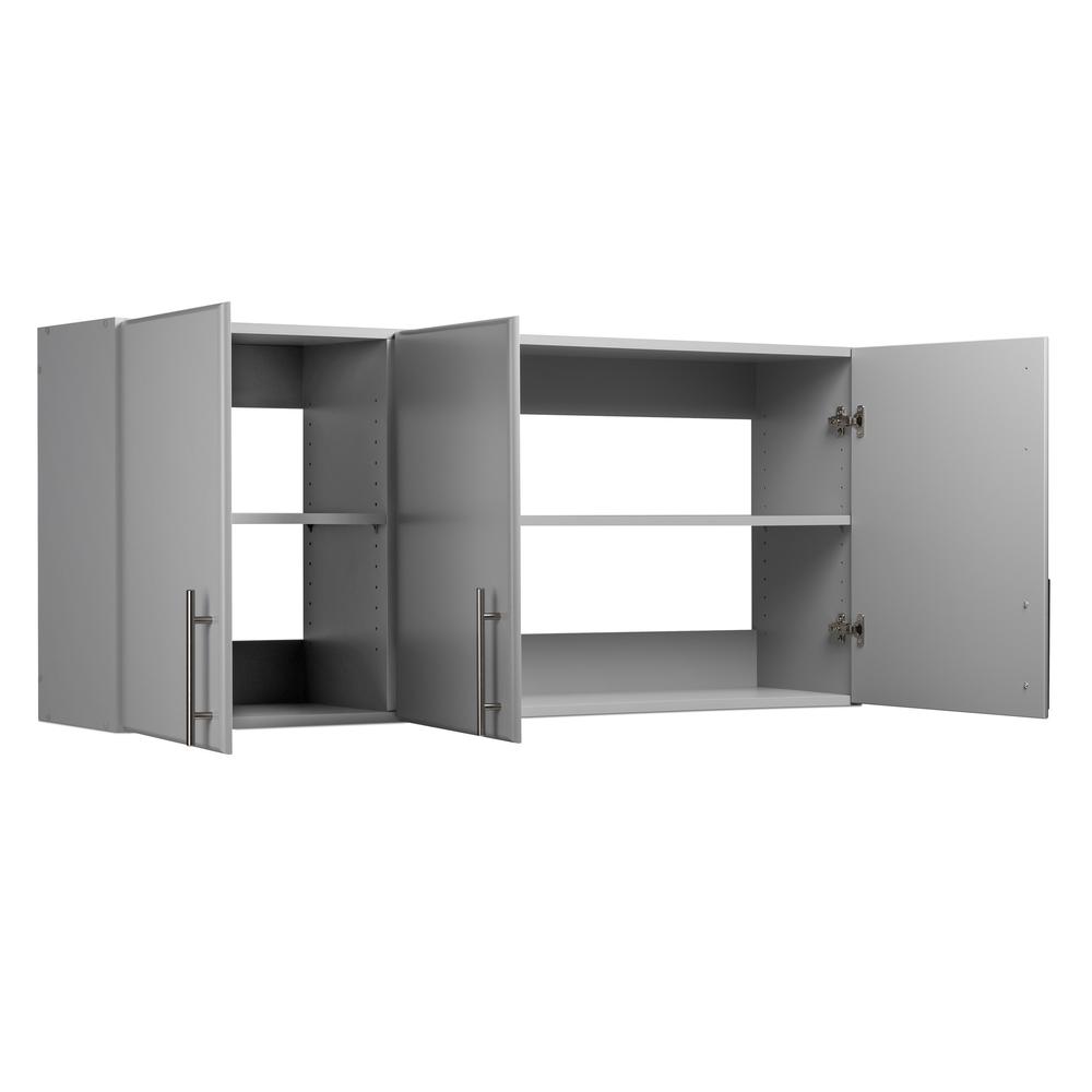 Elite 32 inch Wardrobe Cabinet, Gray. Picture 35