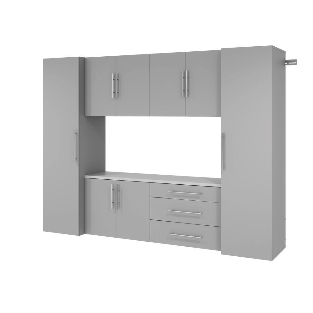 Gray HangUps Work Storage Cabinet Set U - 6pc. Picture 14