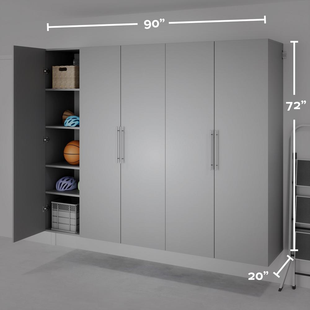 Gray HangUps Storage Cabinet Set M - 3pc. Picture 9