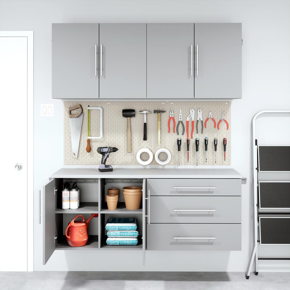 Gray HangUps Work Storage Cabinet Set O - 4pc. Picture 16