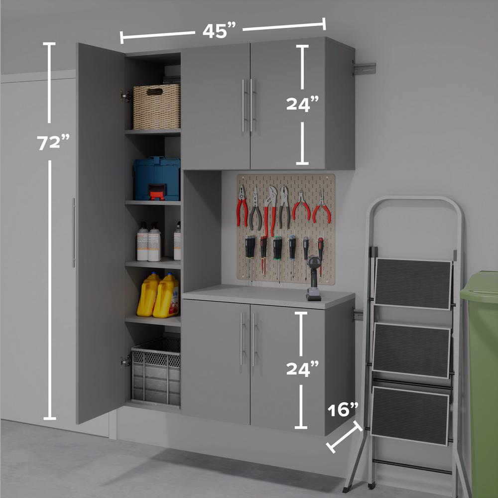Gray HangUps Work Storage Cabinet Set P - 3pc. Picture 12