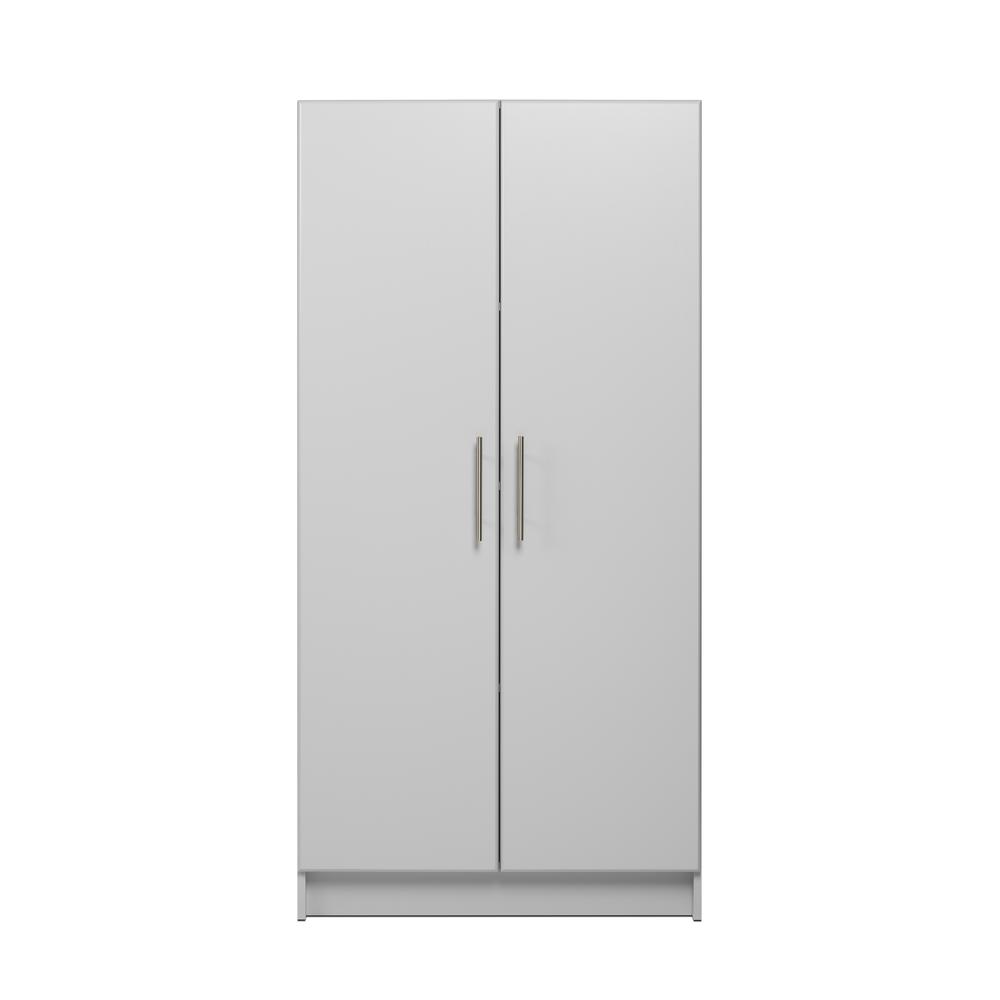 Elite 32" Storage Cabinet, Light Gray. Picture 3