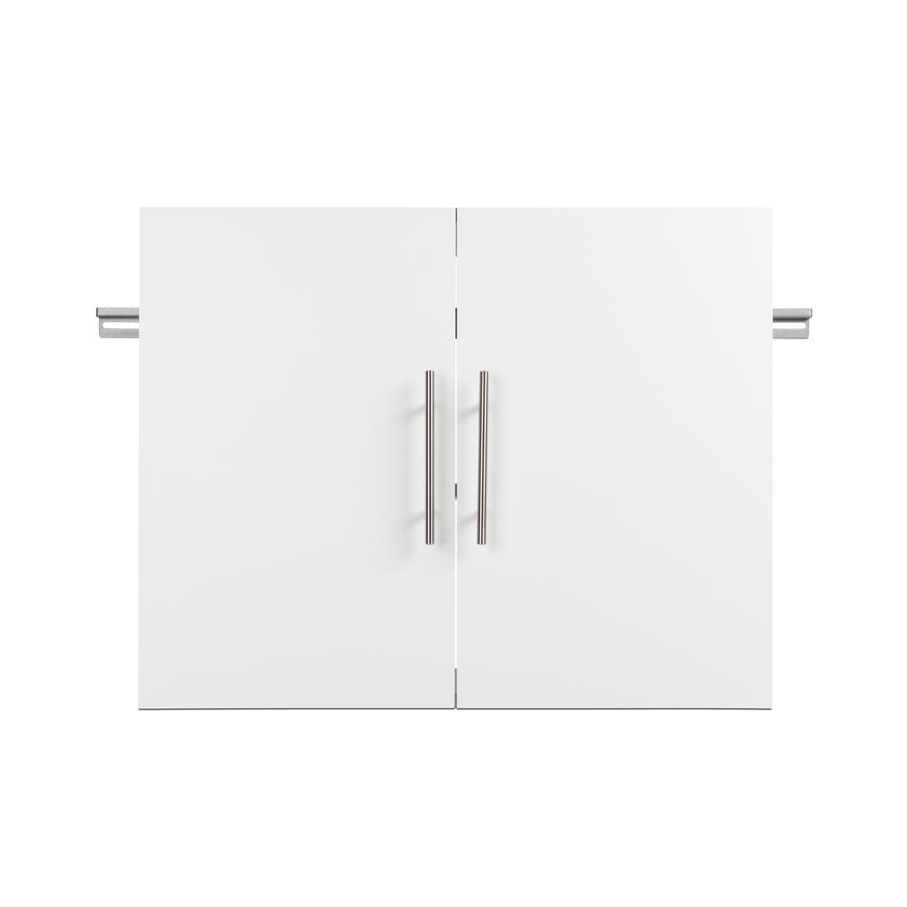 White HangUps 90" Storage Cabinet Set G - 4pc. Picture 9