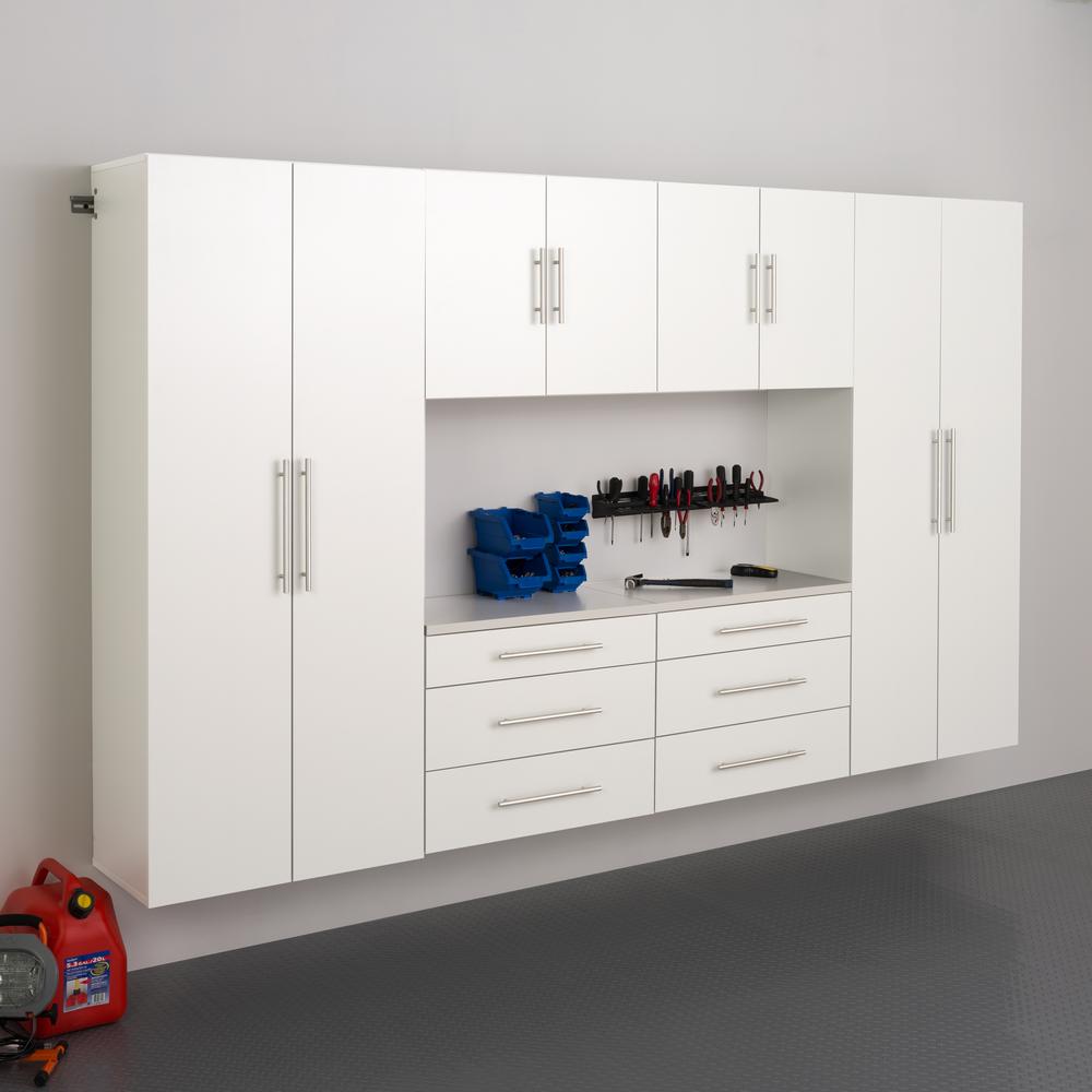 HangUps 3-Drawer Base Storage Cabinet, White. Picture 11