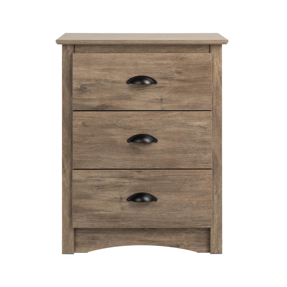 Salt Spring 3-Drawer Tall Nightstand, Drifted Gray. Picture 3