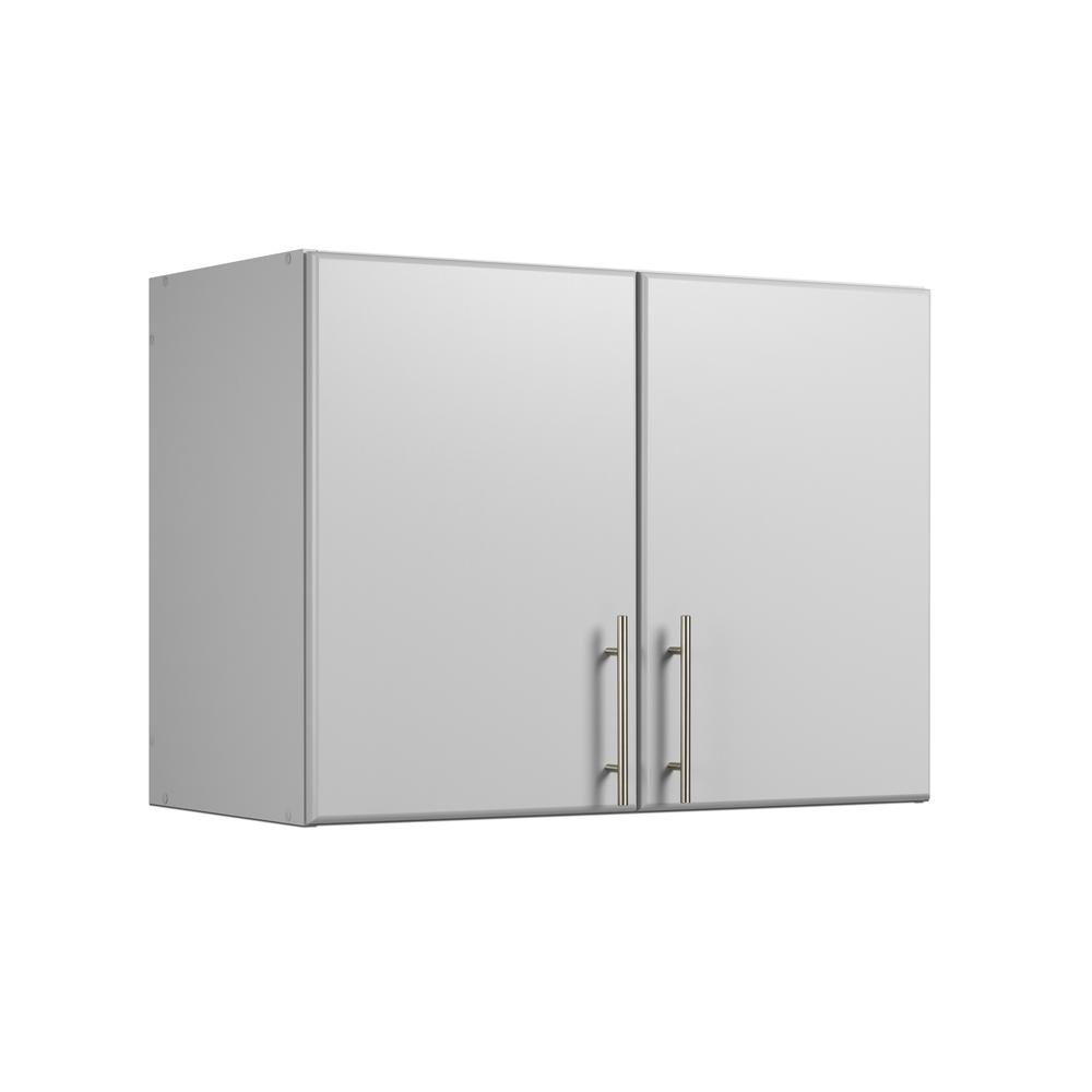 Elite 96" Storage Cabinet Set D - 6 pc - Light Gray. Picture 2