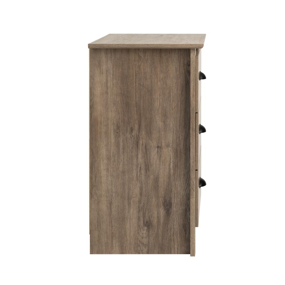 Salt Spring 3-Drawer Tall Nightstand, Drifted Gray. Picture 4