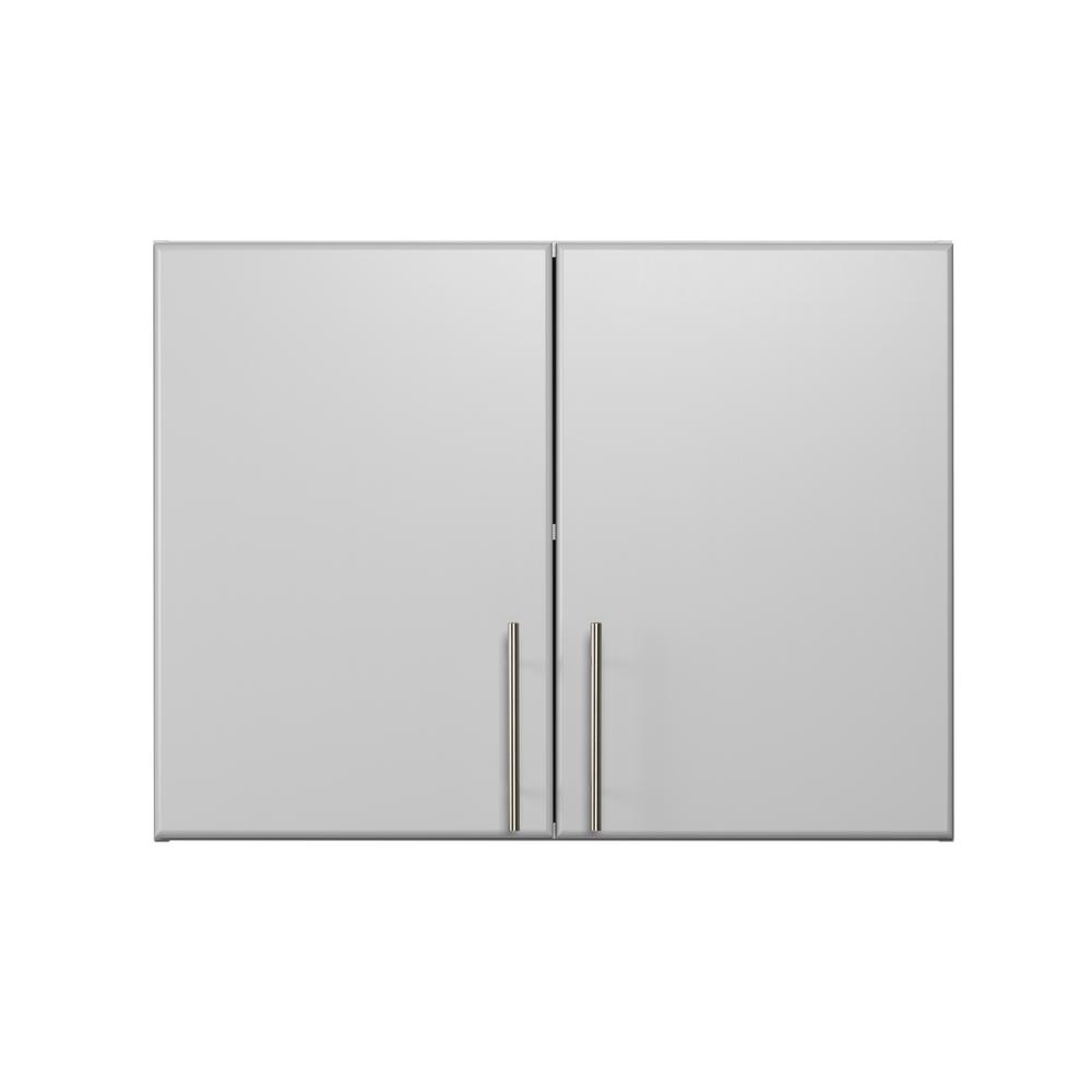 Elite 32" Stackable Wall Cabinet, Light Gray. Picture 3