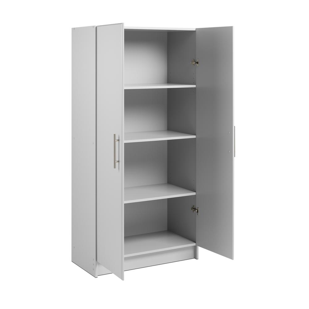 Elite 32" Storage Cabinet, Light Gray. Picture 2