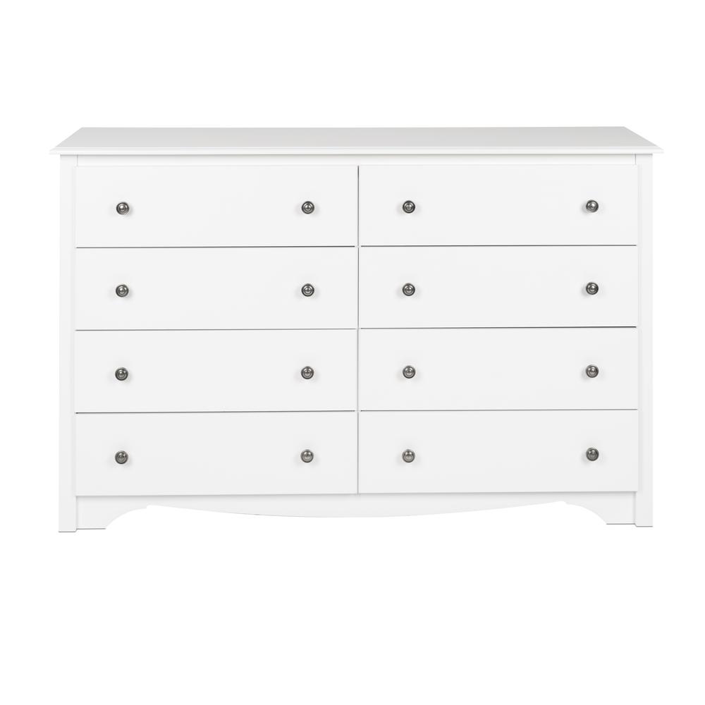 Prepac Monterey 8-Drawer Dresser, White. Picture 2
