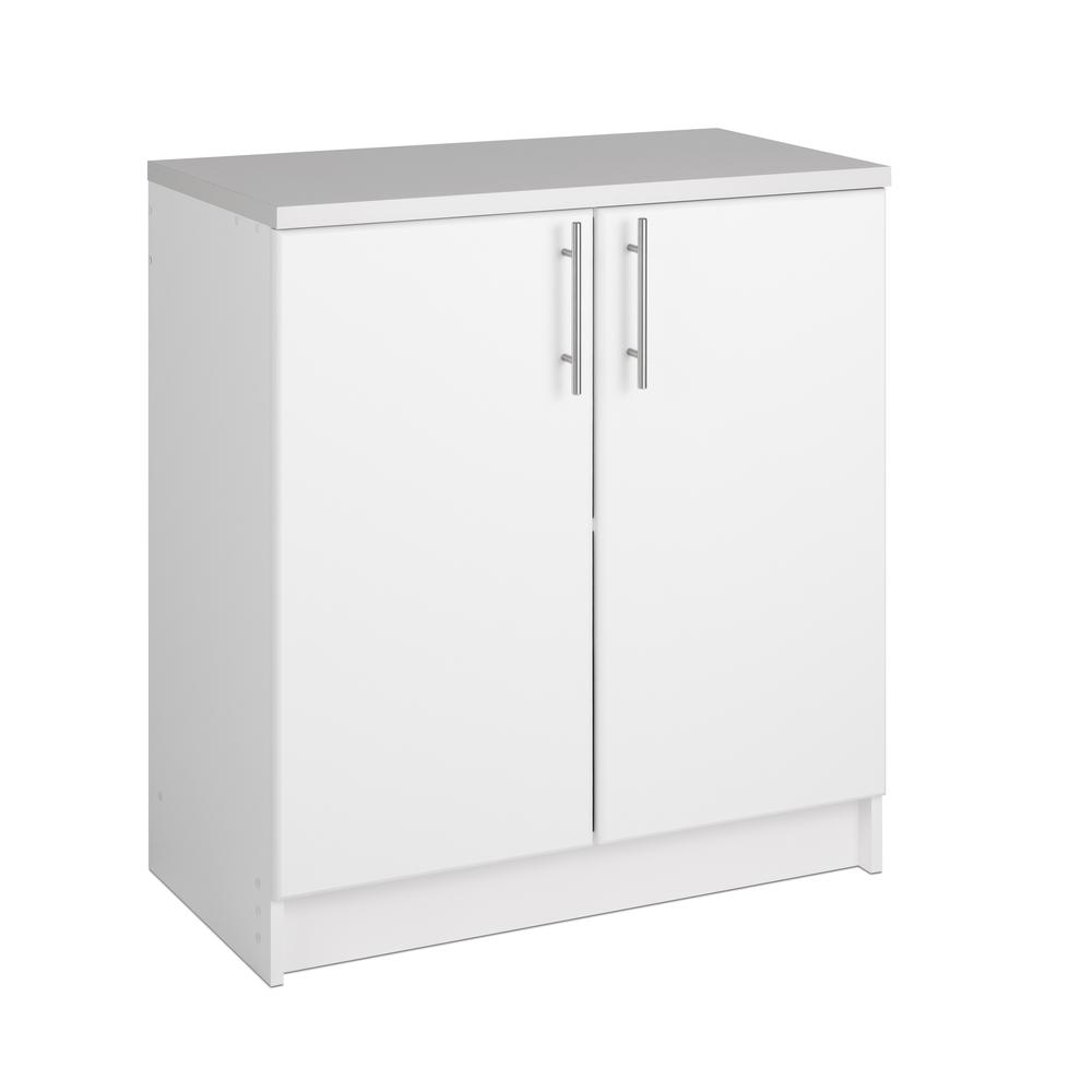 Elite 32 inch Base Cabinet, White. Picture 3