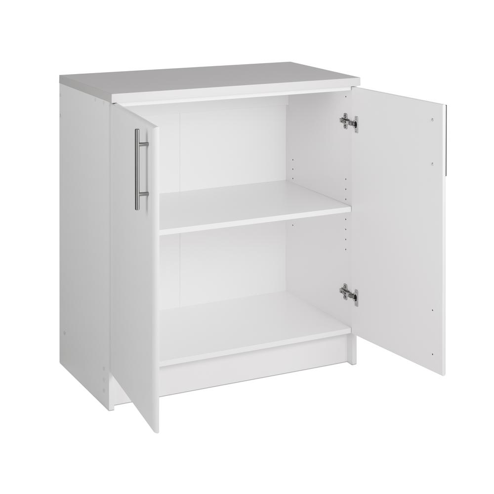 Elite 32 inch Base Cabinet, White. Picture 4