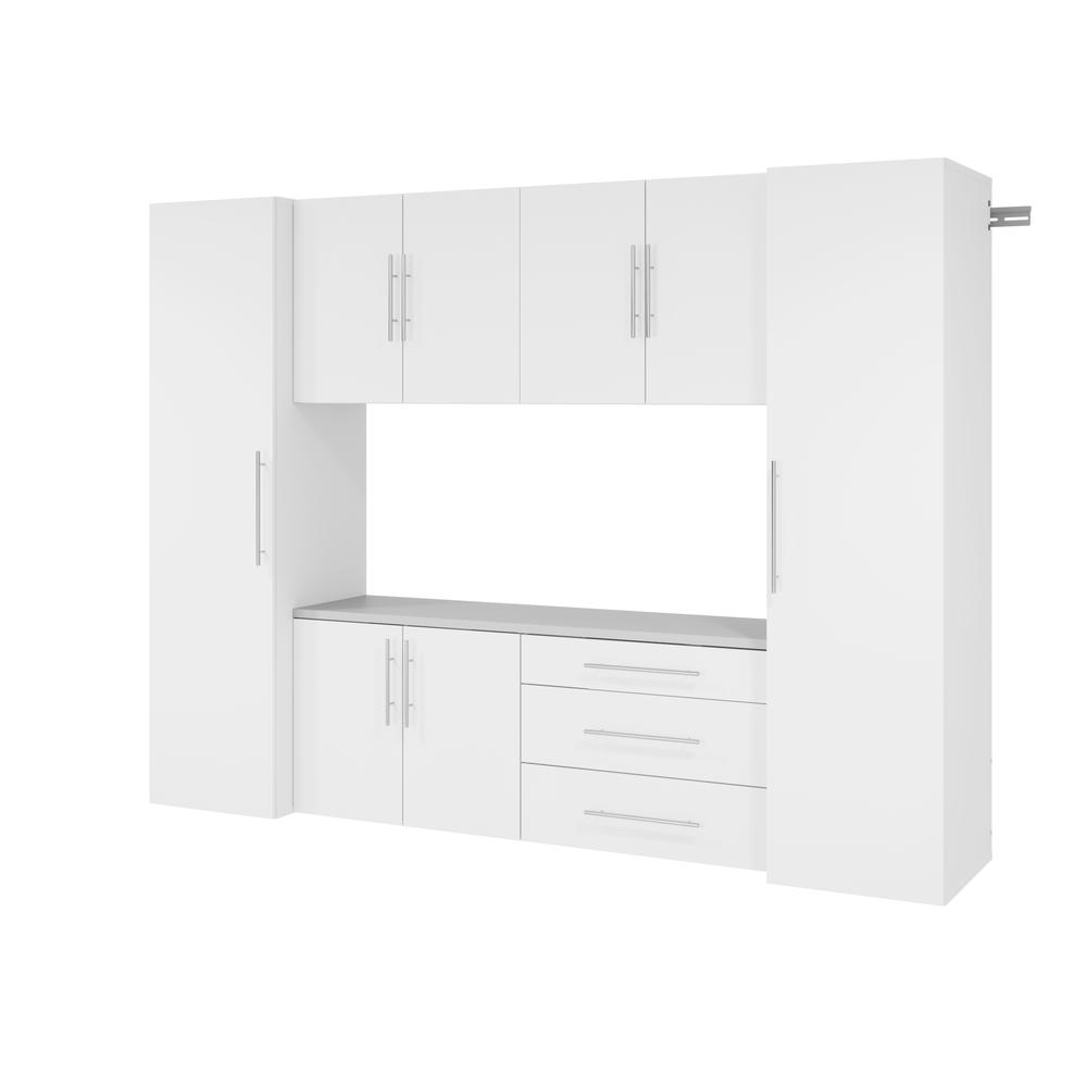 White HangUps Work Storage Cabinet Set U - 6pc. Picture 11