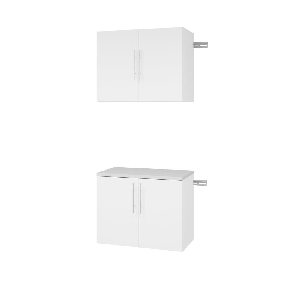 White HangUps Work Storage Cabinet Set N -2pc. Picture 8