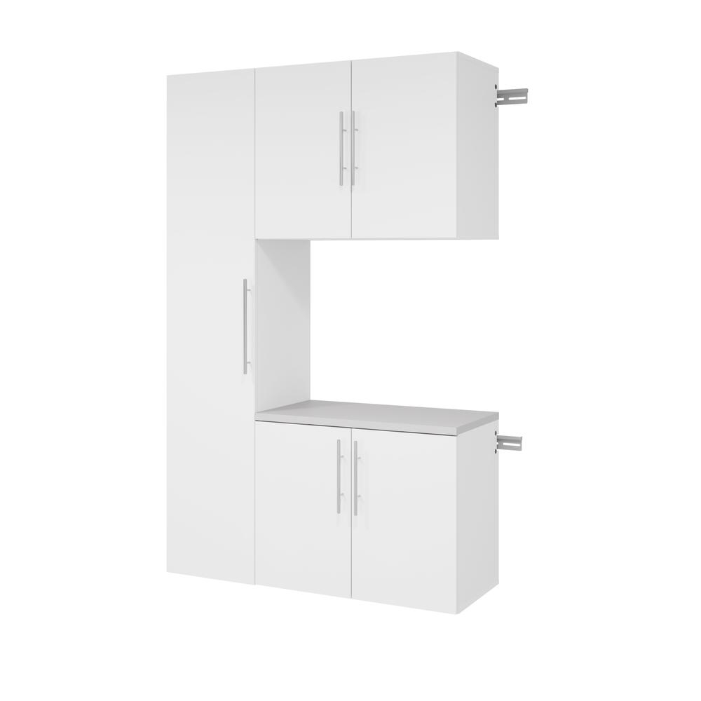 White HangUps Work Storage Cabinet Set P - 3pc. Picture 11