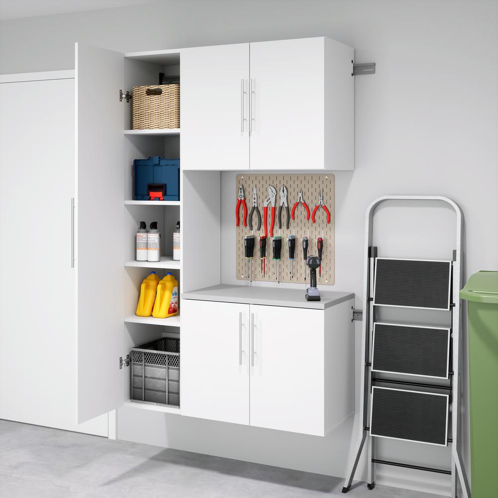 White HangUps Work Storage Cabinet Set P - 3pc. Picture 1