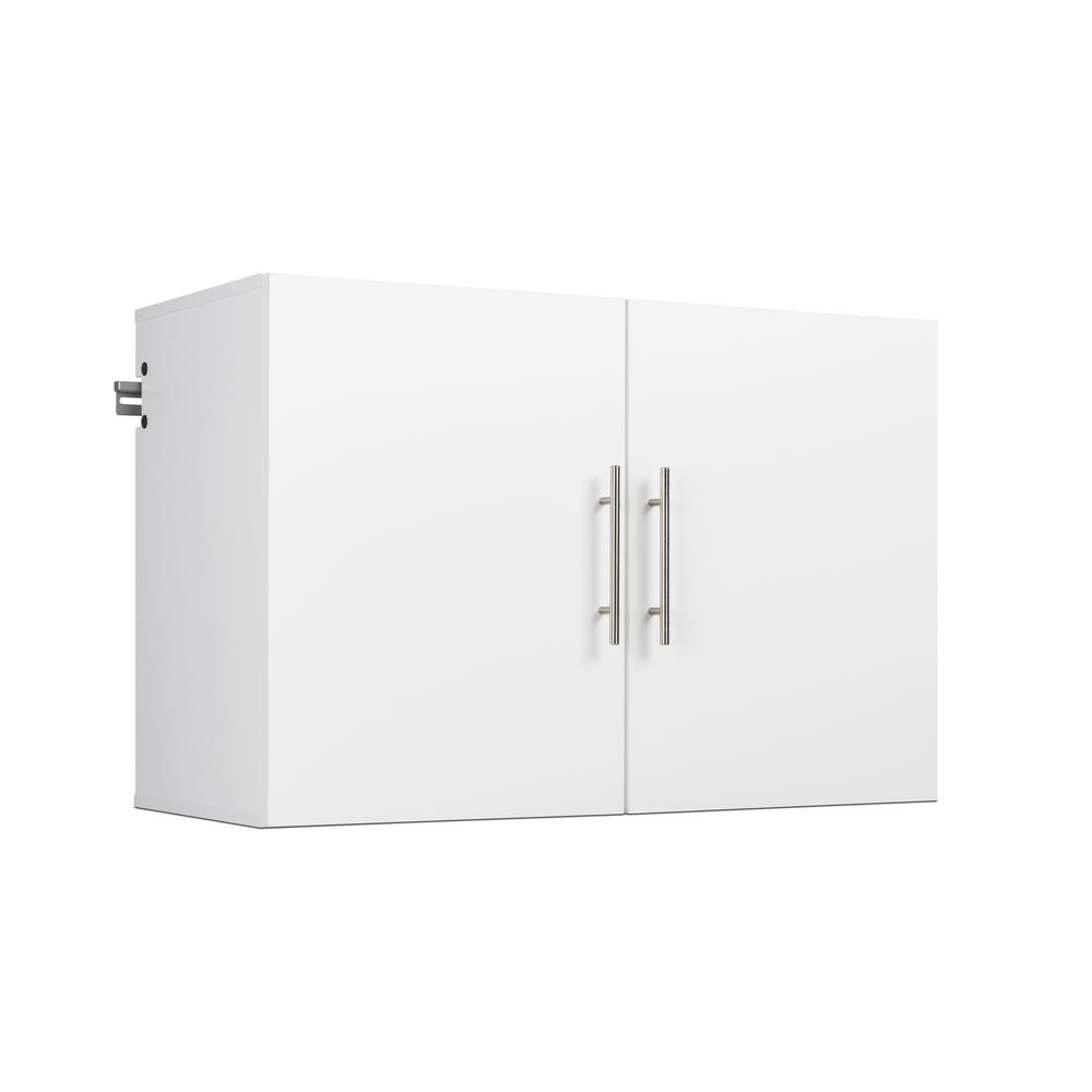 HangUps 36" Upper Storage Cabinet, White. Picture 1