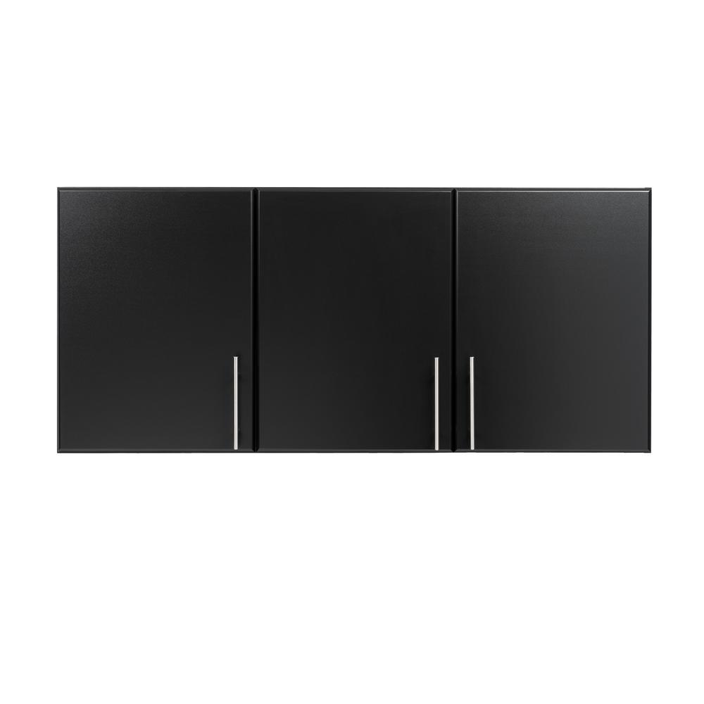 Elite 54" Wall Cabinet, Black. Picture 3