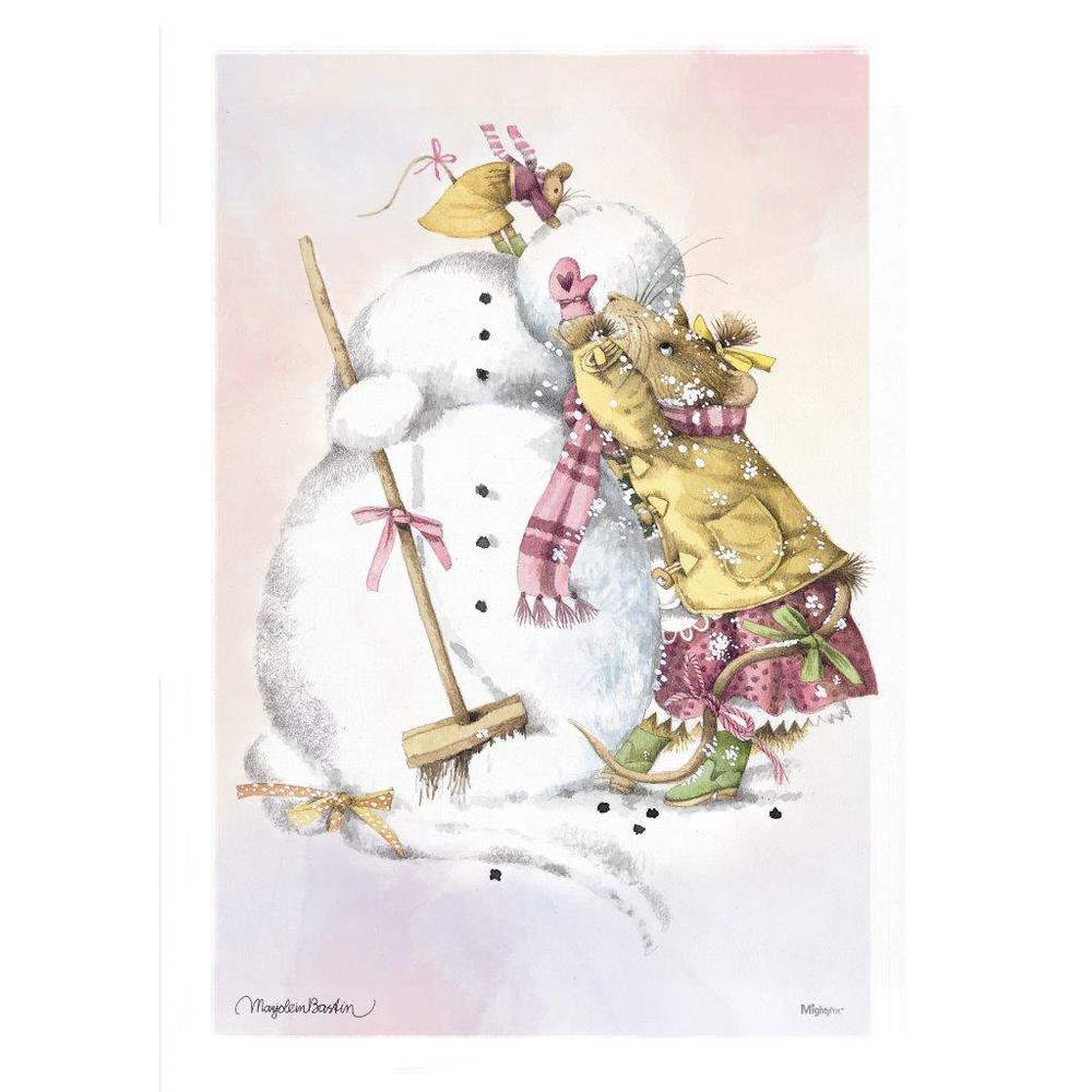 Marjolein Bastin (Vera the Mouse and the Snowman) MightyPrint™ Wall Art. Picture 2