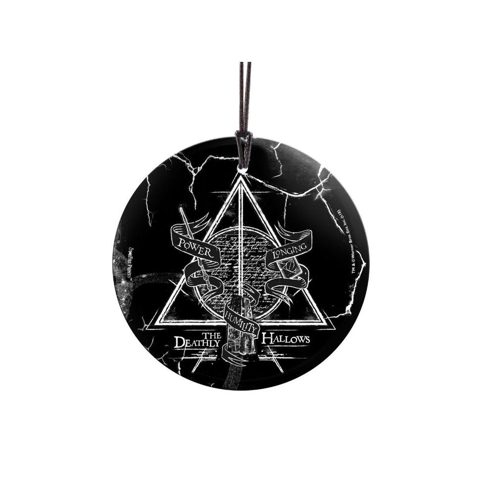 Harry Potter (Deathly Hallows) StarFire Prints Hanging Glass. Picture 2