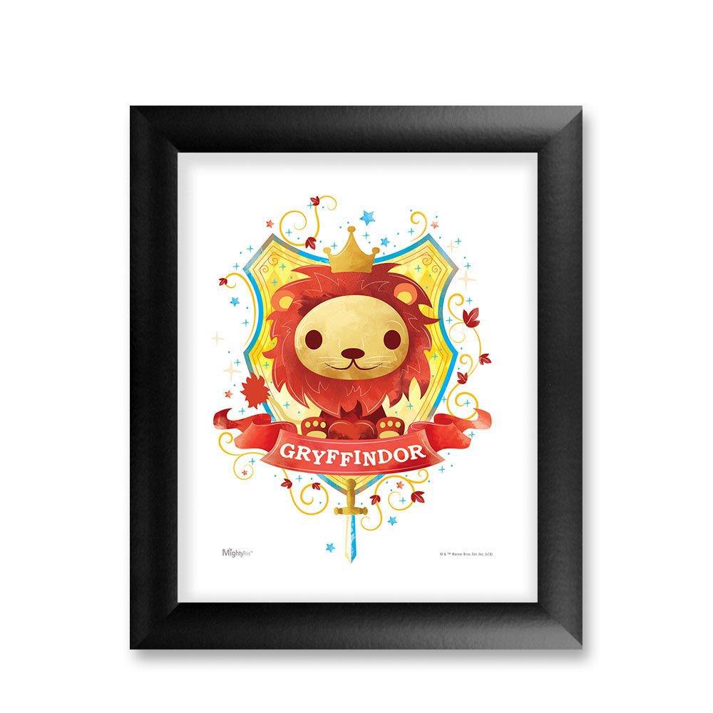 Harry Potter (Gryffindor Watercolor) MightyPrint™ Wall Art Classic Frame. The main picture.