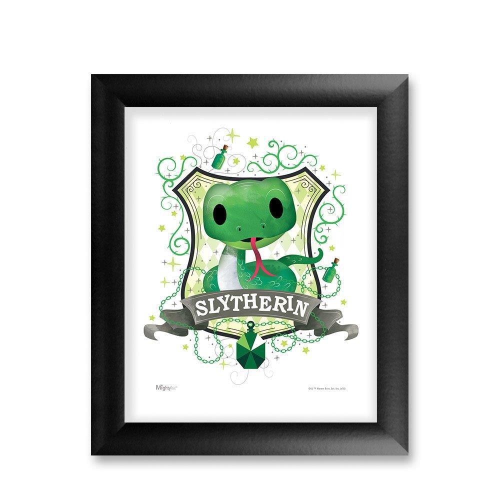 Harry Potter (Slytherin Watercolor) MightyPrint™ Wall Art Classic Frame. The main picture.