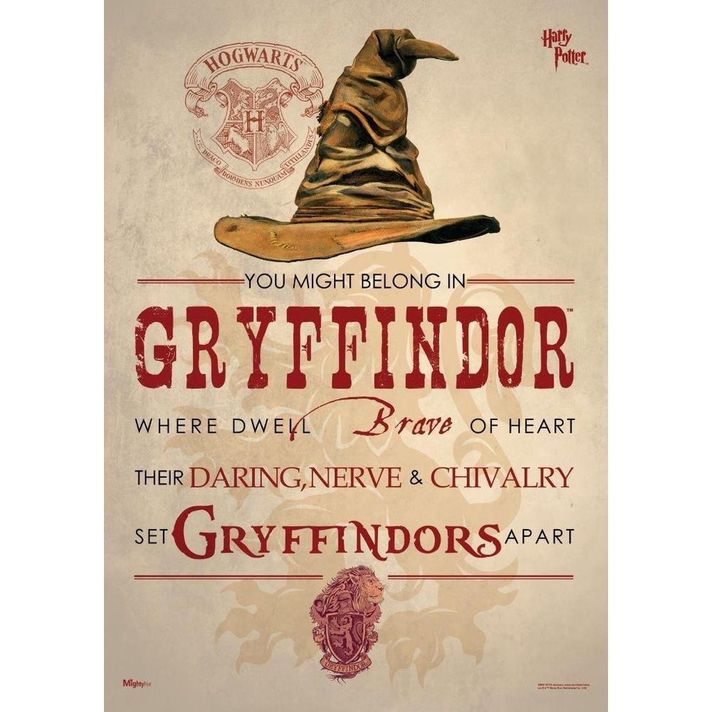 Harry Potter (Sorting Hat Gryffindor) MightyPrints™ Wall Art. The main picture.