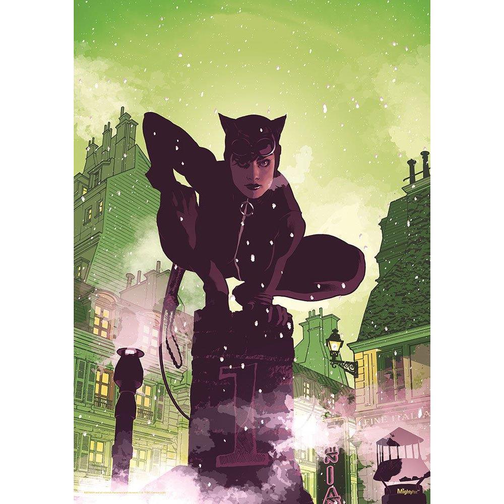 Batman (Catwoman Chimney Stacks) Mightyprint™ Wall Art. Picture 1
