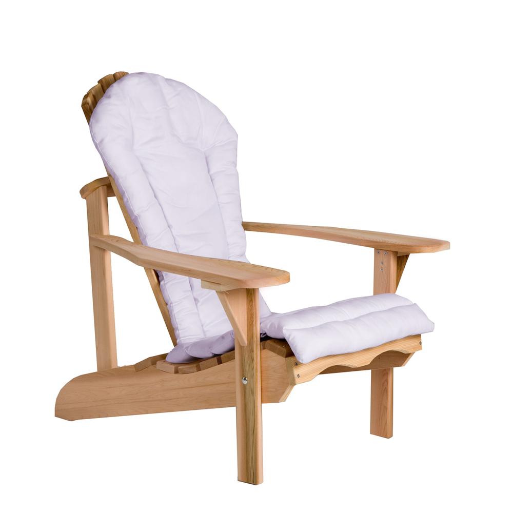 Royal White Adirondack Chair Cushion. Picture 2