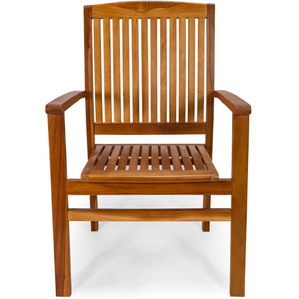 Teak Stacking Chair. Picture 2