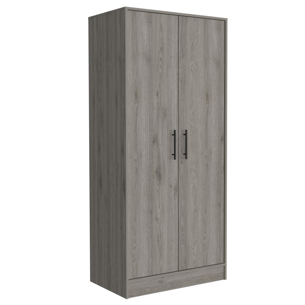 Darwin 180 Armoire - Light Grey. Picture 1