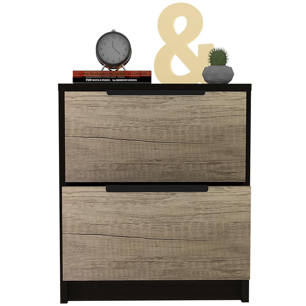 Egeo Night Stand Black Wengue. Picture 5