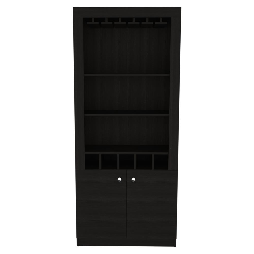 Dakota Bar Cabinet - Black. Picture 2