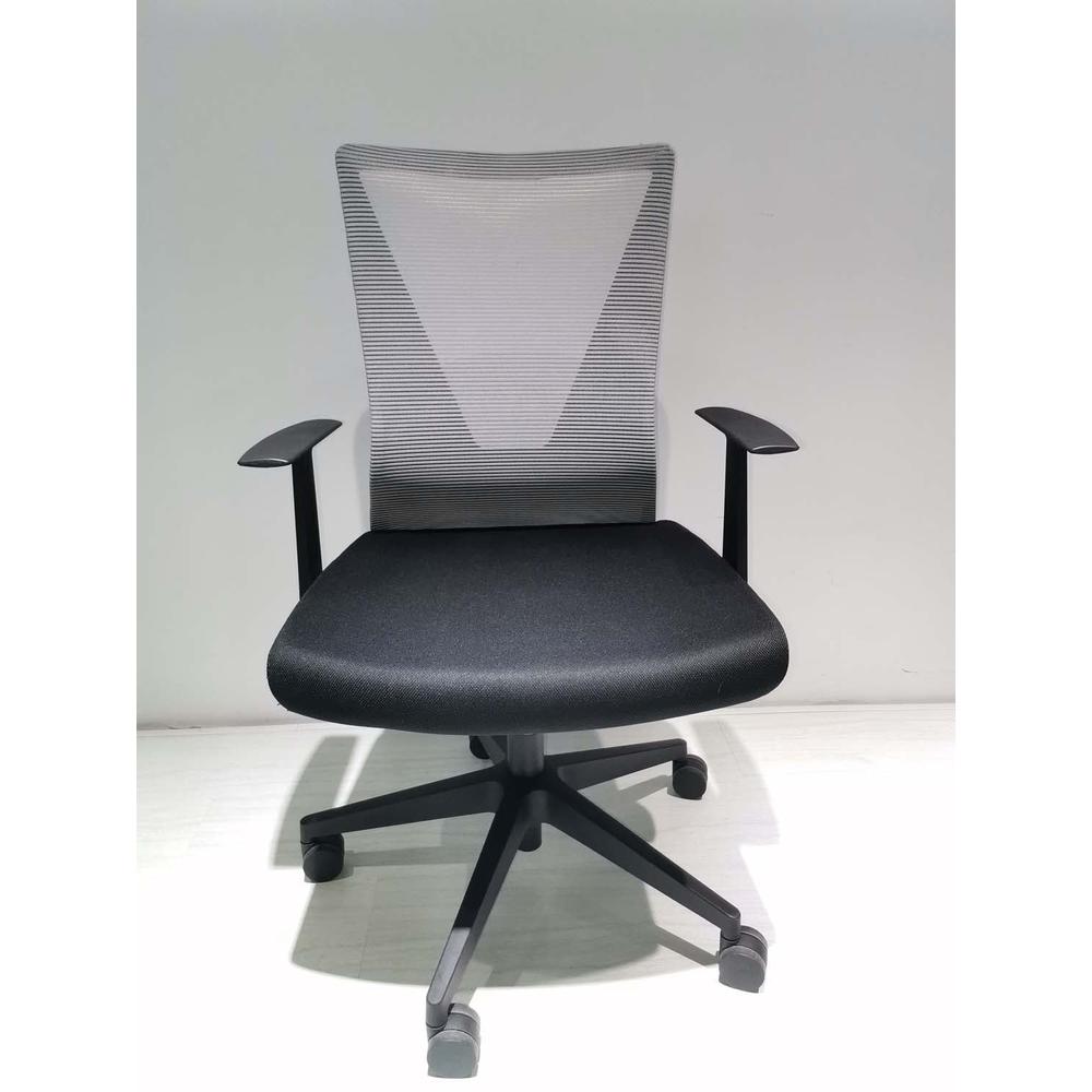 Puebla Office Chair Black - Grey. The main picture.