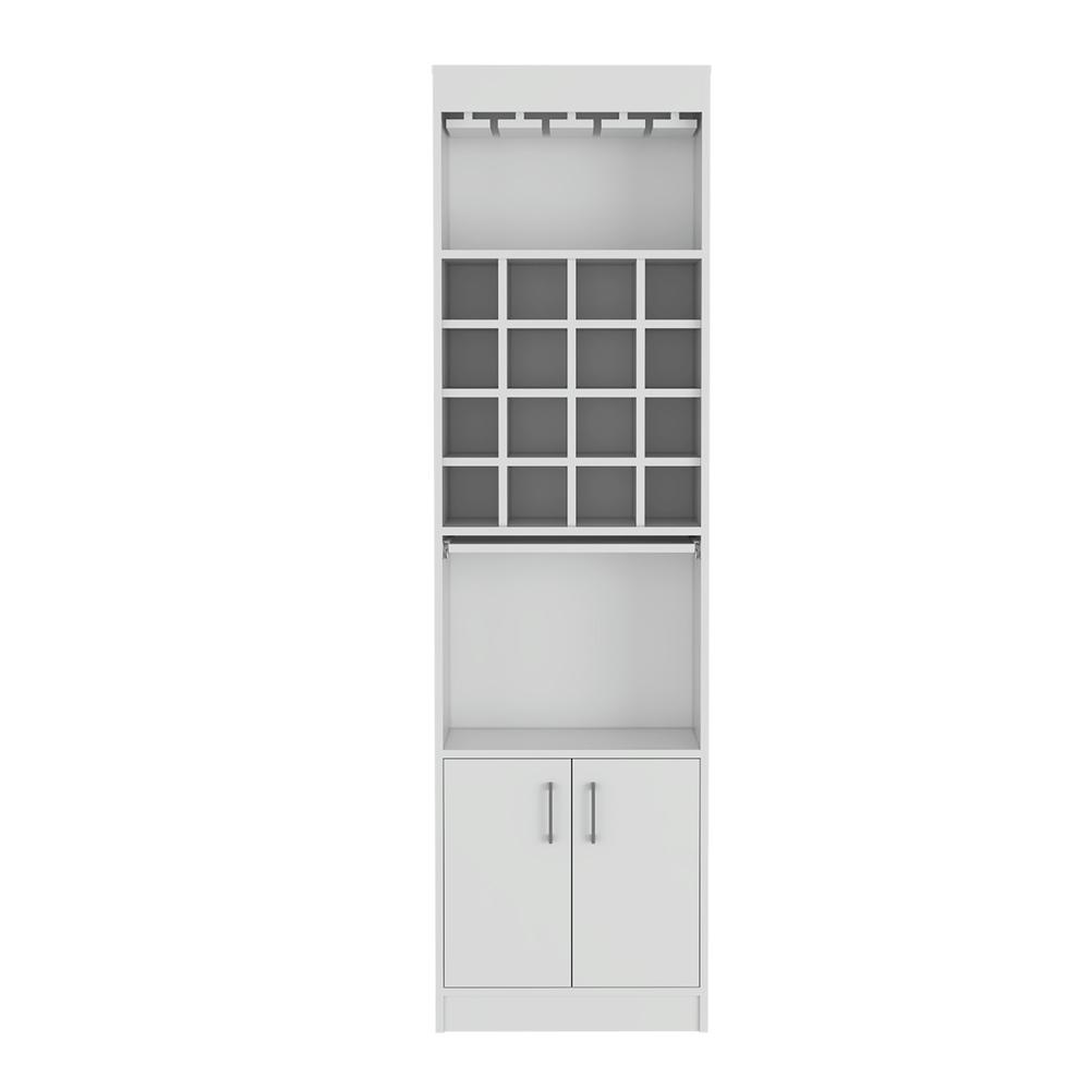Soria Bar Cabinet - White. Picture 1