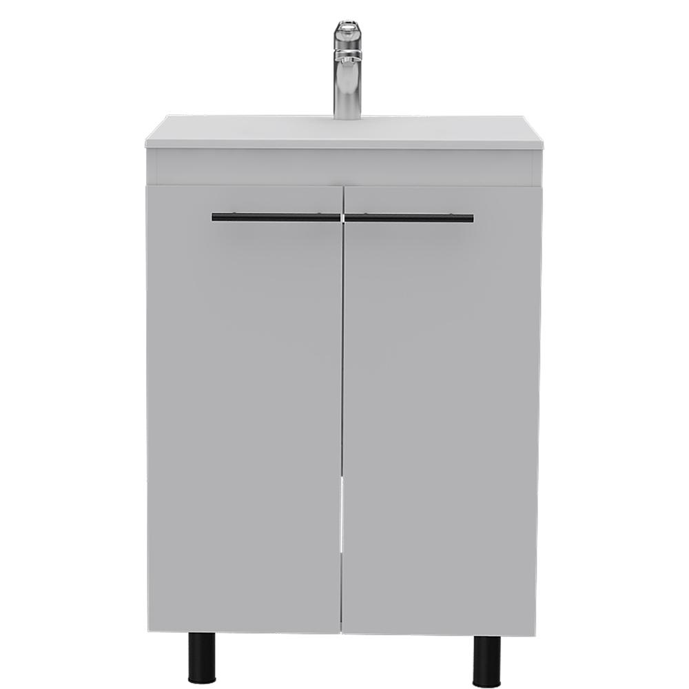 Dustin Free Standing Sink Cabinet White. Picture 3