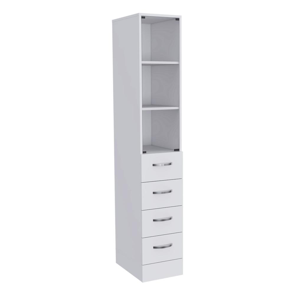 Magna Linen Cabinet-White. Picture 1