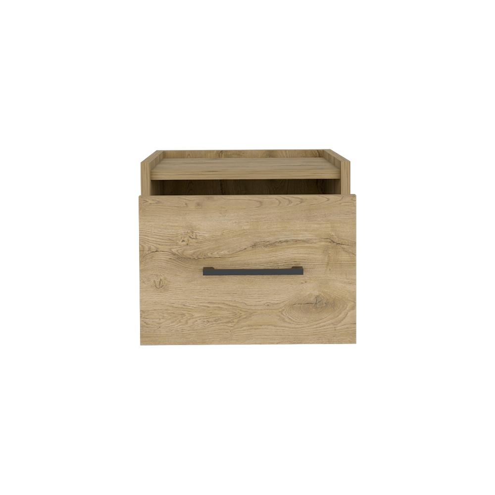 Floating Nightstand, Space-Saving Design with Handy Drawer and Surface. Picture 2
